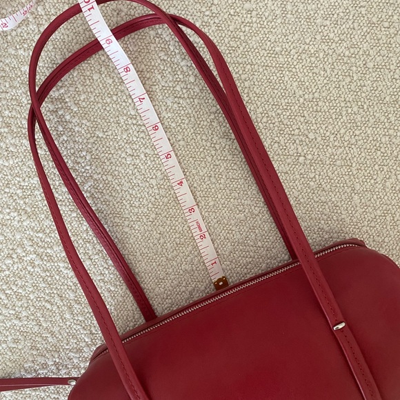 NWT Madewell The Brioche Mini Shoulder Bag in 'Scarlet' - Picture 13 of 13